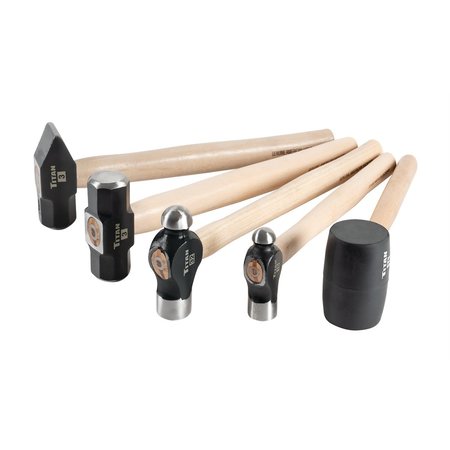 TITAN 5 pc. Hickory Wood Handle Hammer Set 85070